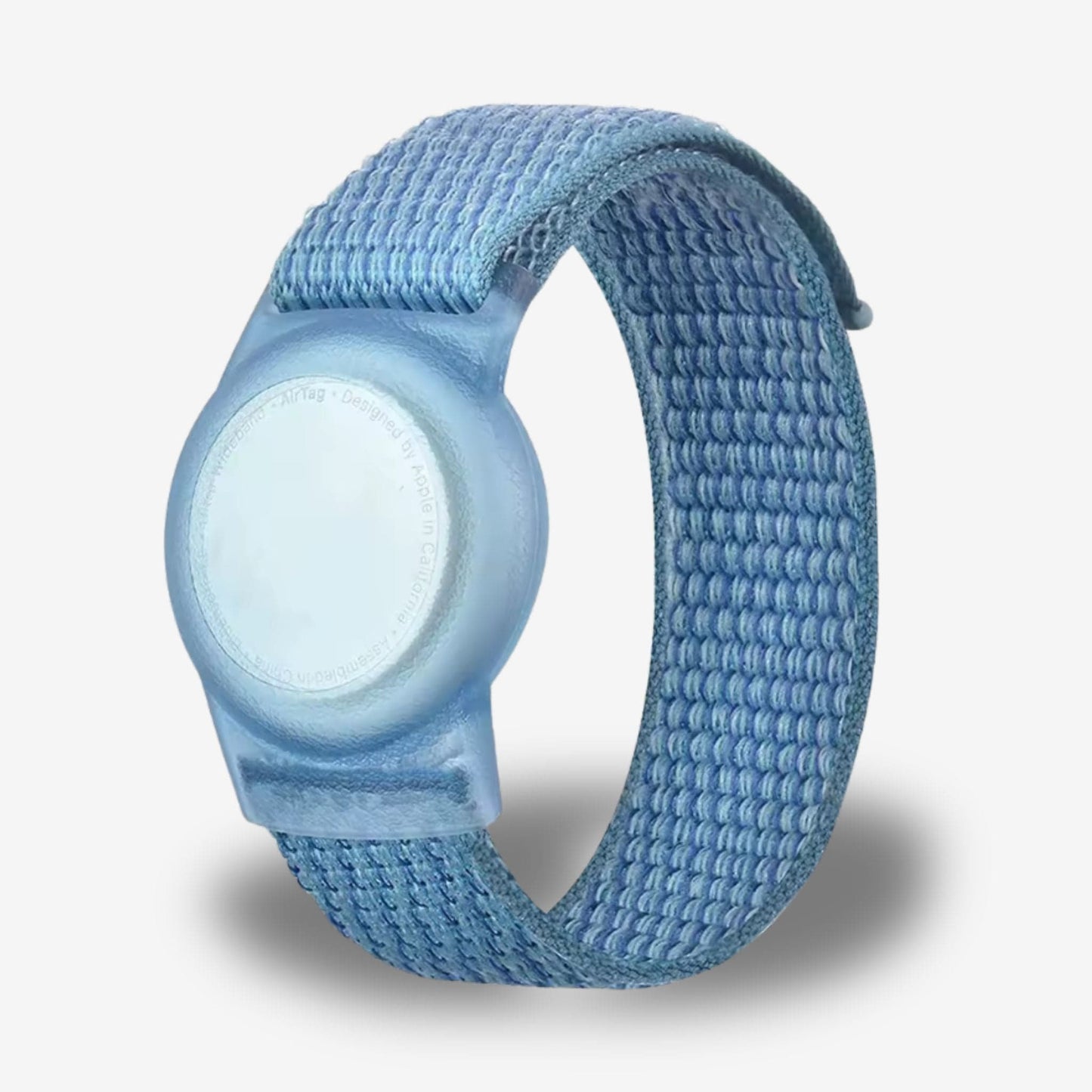 Traceur GPS Enfant <br> Bracelet Bleu Nylon Pratique avec Cache GPS Intégré