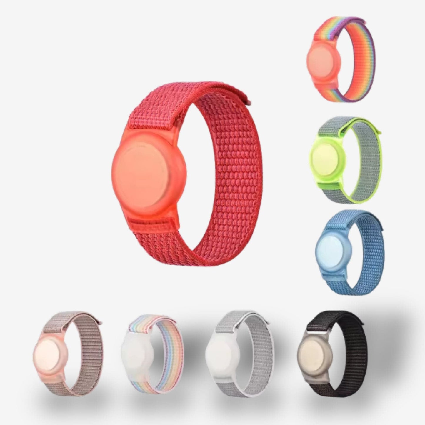 Traceur GPS Enfant <br> Bracelet Montre Noir Discret avec Compartiment Caché