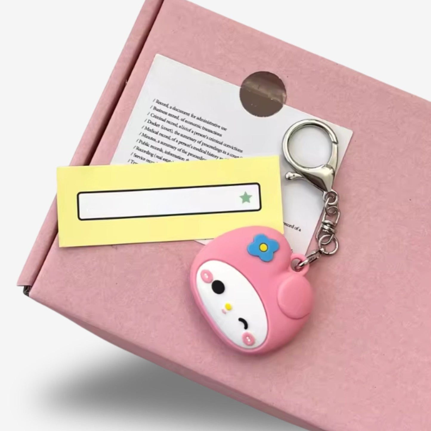 Traceur GPS Enfant <br> Chaton Rose Clin d’Œil, en Silicone avec Mousqueton