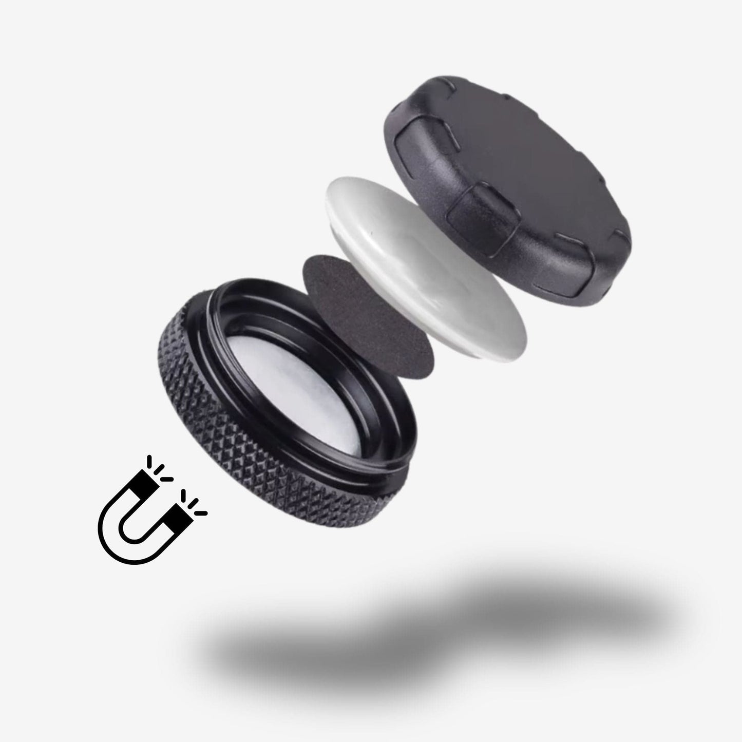 Traceur GPS Vélo <br> Coque Métallique Magnétique pour Vélo, Moto ou Voiture, Dispositif GPS Caché