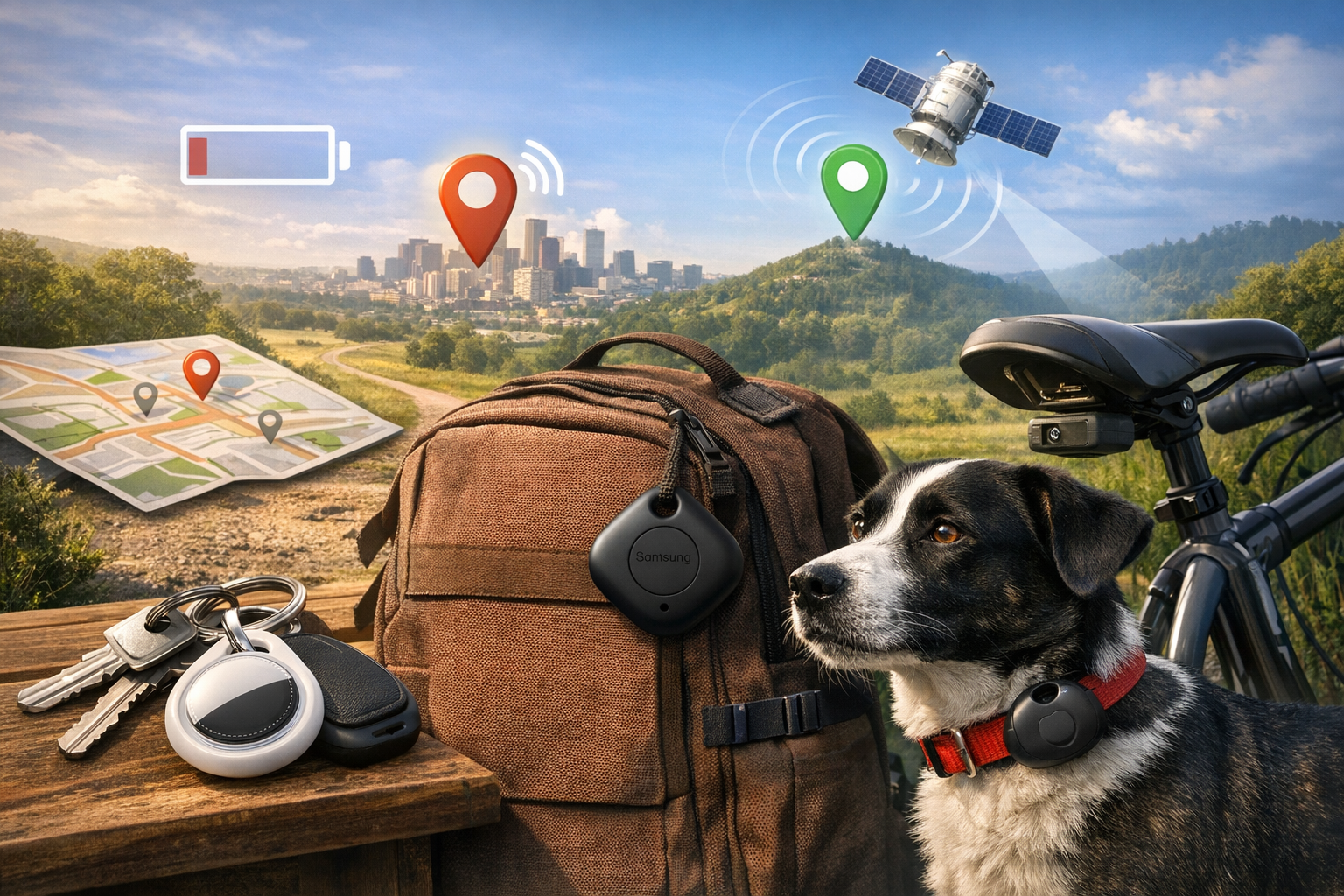 Durée de vie d'un tag de localisation 