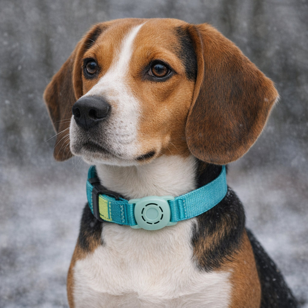 air tag chien