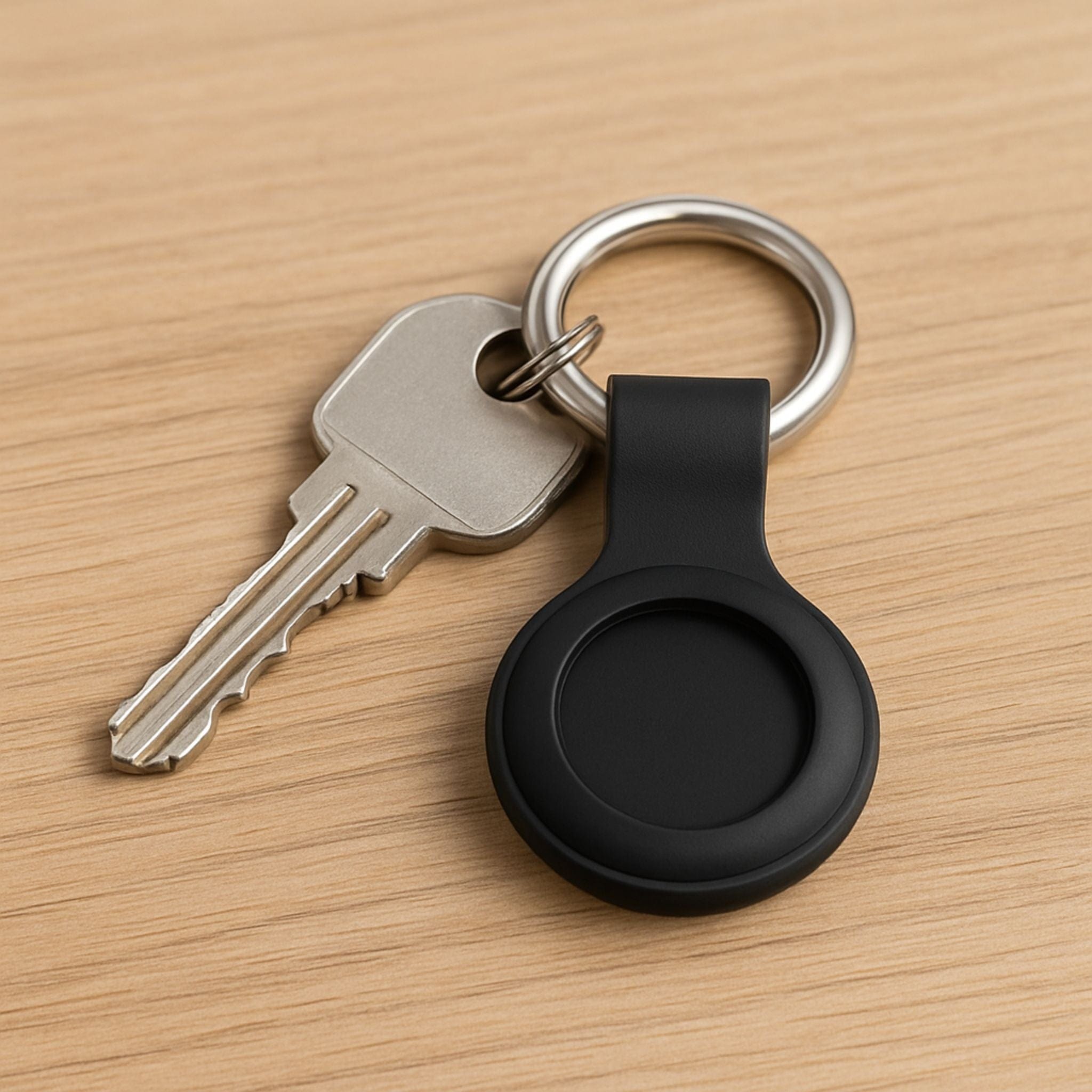 Porte-clés Silicone Minimaliste pour Tag Bluetooth