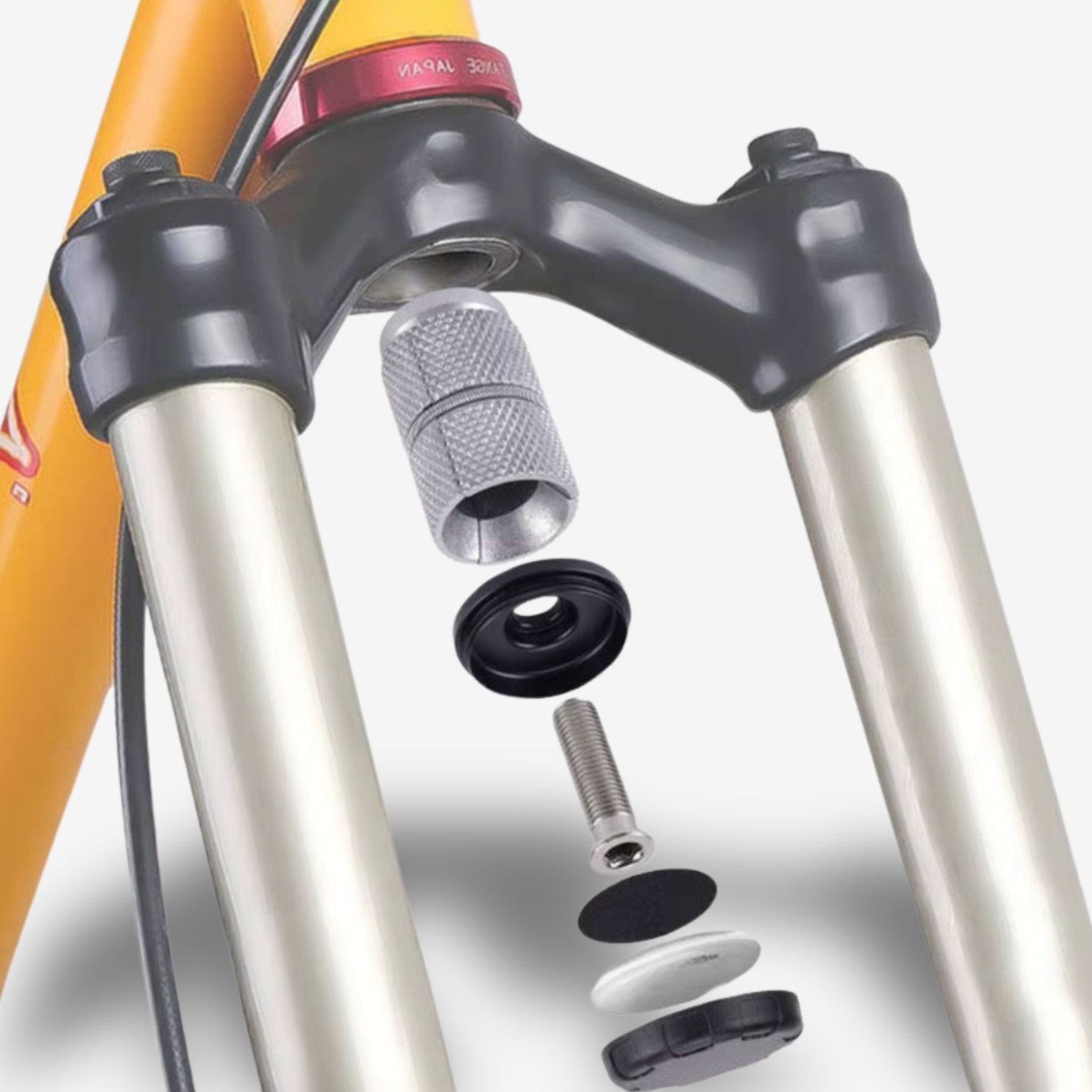 Traceur GPS Vélo <br> Support Étanche Antivol pour Traceur GPS à Fixer sur Fourche ou Cadre